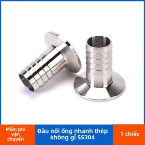 Thép Không Gỉ 304 Camlock Ống Đầu Nối Ống Ferrules Trị Kẹp Ống Nước Barb 1.5 "OD 6-51mm Để Kết Nối Ống An Toàn