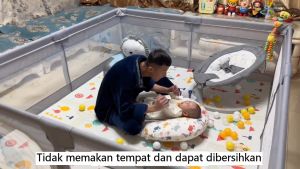 HAPYEE Baby Playpen Fence Pagar bayi security mainan anak Tempat Bermain