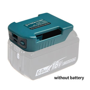 1pc For Makita 18V&40V With USB With Type-C Battery Holder For Makita Battery BL1840 BL1850 BL1860 Charger Adapter Charging