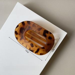 กิ๊บติดผมรูปปากเป็ดทรงแบนโค้งขนาดใหญ่ สไตล์ไฮเอนด์ เครื่องประดับผมแบบใหม่ที่มีเอกลักษณ์เฉพาะตัว