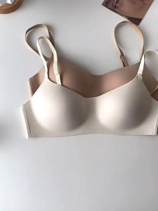 HighQuality Fashion Jelly Feeling Seamless Thin Cup Bra