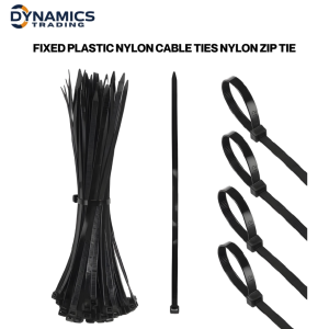 Fixed Plastic Nylon Cable Ties Uv Plastic Cable Tie Nylon Zip Tie 4mmx300mm 5mmx300mm