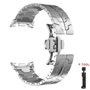Metal Band for Samsung Galaxy Watch 8 9 40mm 44mm Stainless Steel Correa Bracelet for Galaxy Watch 8 Classic 46mm/Ultra2025 47mm