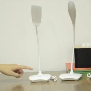 Đèn bàn LED sạc USB công tắc cảm ứng điều chỉnh độ sáng xoay gập cho học tập/làm việc/phòng ngủ-dc5168