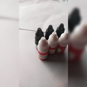 TINTA STEMPEL FLASH 5 ML TAHAN AIR HITAM OR MERAH