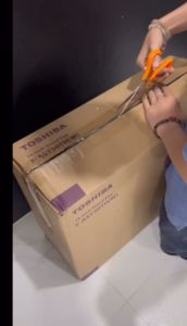 16 นิ้ว Phad Lom Toggle Toshiba F-ASY50TH(W) สีขาว EL พร้อม พื้นโตชิบา