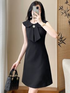 SUYE | Stylish Slimming Black Dress