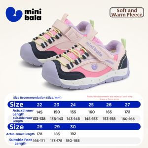 MINI BALA | Mini New Boys and Girls Casual Anti-Collision Toddler Walking Shoes