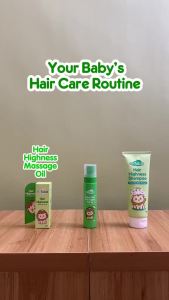 Tiny Buds Hair Detangler Spray 100ml with Hair Highness Shampoo 200ml and Oil 50ml (3pc Bundle)