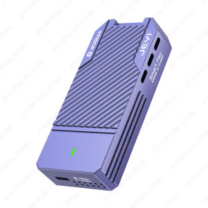 JEYI 40Gbps USB 4.0 M.2 NVMe SSD Enclosure M2 To Type-c 4.0 Solid State Drive Case Compatible with Thunderbolt 4/3 USB 3.2/3.1/3