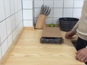 5 Layer Iron Multi Functional Kitchenware Cutting Board Storage Rack Pot Lit Holder Cookware Organizer