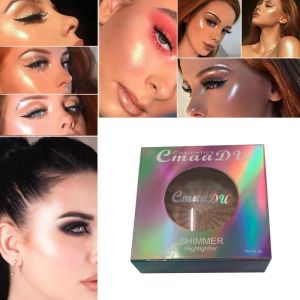 CmaaDU Shimmer Highlighter Glitter Pencerah Wajah Palette Face Powder CMAADU Loose Ilmuniador Highlighter Make Up Powder Gliter