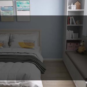 Minimalist Modern Bedside Multifunctional Storage Cabinet