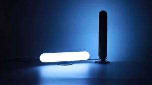 UOSU | RGB 16 Colors Ambient Light with Remote 1/2 Packs Smart LED Table Lamp for Room Gaming TV and Desktop Party Decoration Light Bar