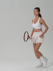 WILSON Women Velocity Pleated Lined Short Tennis Skirt
