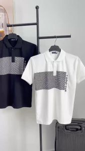 [ MẪU MỚI 2024] áo thun nam  áo thun có cổ nam áo phông có cổ hot trend mới 2024  vải cotton mềm mịn thoáng mát  phối sọc thêu nổi mới lạ [ ảnh thật + video sp]