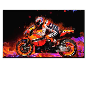 500/1000/1200/2000PCS Jigsaw Puzzle Colorful Motorcycle Racing Scene For Adults Perfect For Quiet Evening Activity