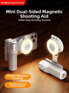 WONEW | Mini Zoom Dual-Sided Magnetic Tripod for Phones Camera Stabilizer