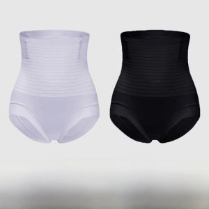 miiow | High-Waist Postpartum Womens Shapewear Briefs Seamless Strong Abdomen Control Butt Lifting Underwear Cat Person Special Wedding Dress