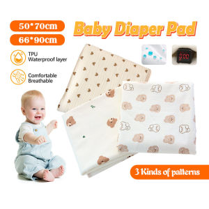 Pelapik Kalis Washable Changing Mat Waterproof Mattress Bedsheet Protector Baby Napkin / Kain Lampin / Buaian Baby changing Mat 隔尿垫婴成人