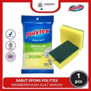 Sabut Spons Polytex Reguler - Membersihkan Alat Masak & Alat Makan