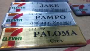 NAMEPLATE CUSTOMIZE LAMINATED WITH MAGNETIC HOLDER SUPER LOW PRICE (2026)