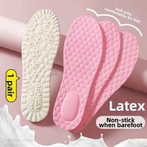 JVBV | Latex Ultra-thin Comfortable Shoe Insoles for Ladies