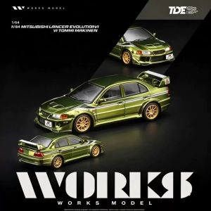 GANGJIE | Limited Edition Red EVO6.5 Alloy Car Model 1/64