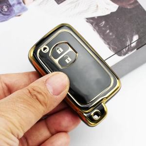 2 3 4 Button Key Cover Car Key Case for Toyota Prius 30 Alpha Aqua Land Cruiser Auris for Lexus LC 200 Holder Remote 2012 - 2014
