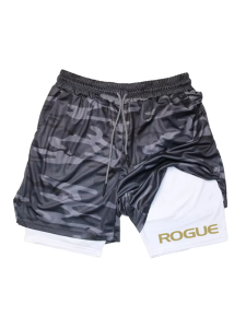 Men Running Shorts 2 In 1 Double-deck Sport Shorts Sportswear Gym Fitness Short Pants Training Jogging Bottom Mens Clothing