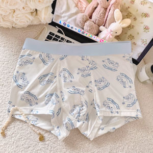 Fierce Mens Big Ear Dog ~ Japanese Style Cartoon Cute Sweet Milk Fiber Panties Comfortable Breathable Student Boxer Shorts Men