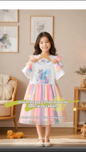 Girls Dress New Frozen Elsa Dresses Cotton Sequins kids Princess Skirt elegant Children party dress