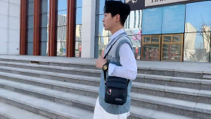 Leather Mens Sling Bag Messenger Shoulder Crossbody Bags Large Capacity Handbags Multifunctional