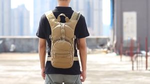 กระเป๋าเป้ สุดยอดของกระเป๋าเป้ กระเป๋าเป้ทหาร กระเป๋าปีนเขากลางแจ้ง กระเป๋าเป้สะพายหลัง กันน้ํา แบบพกพา สําหรับขี่จักรยานเสือภูเขา กลางแจ้ง