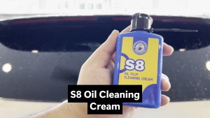 TORONSTAR S8 High-Quality Automotive Oil Film Remover Cream 150ml with Cleaning Brush - New
