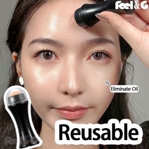 Face Oil Absorbing Roller Portable Volcanic Stone Oil-absorbing Ball