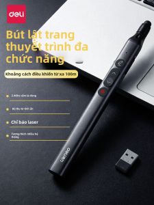 deli | Bút Lật PPT Đa Năng Laser IR