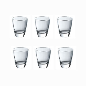 35ml Creative Vintage Style Bullet Cup Bar Transparent Thick Bottom Small Wine Glass Available Family Party Vodka Baijiu Cups