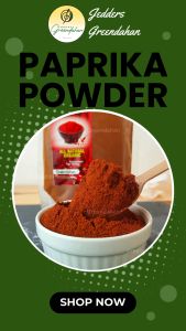 Greendahan Paprika Powder 100g - Organic Spice Premium Quality