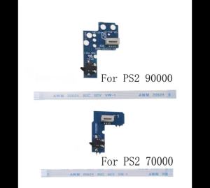 JCD 1Pcs Power Switch Board Line For PS2 70000/90000 Power On Off Board Reset Switch Board For PS2 Cable Model