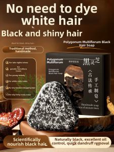 Pozitilan | He Shou Wu Herbal Black Hair Restoring Shampoo Bar