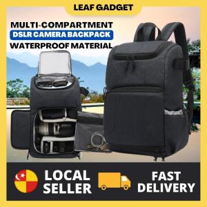 [Brand New] DSLR CAMERA TRAVEL BACKPACK for SLR DSLR Camera Accessories Lenses Tripod Waterproof Case Travel Outdoor Shooting 1109