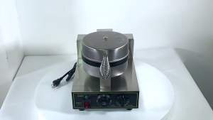 Máy Làm Bánh Kẹp Bông Lan Đơn Công Nghiệp Waffle Baker 220V Machine Iron PVN4500