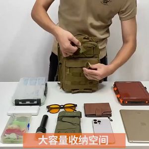 🇹🇭✨ใช้ดี.แบรนด์แท้✨เป้สะพายหลัง Outdoor sports hiking fishing bag 900D 20L  กันน้ำ