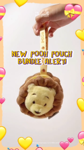 Jacquelle x Shani Amelia Special Bundle Coin Purse Collections Disney Winnie The Pooh Edition