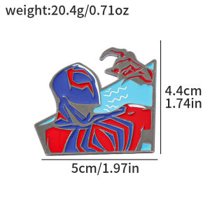 Marvel Spider-Man 2099 Gwen Enamel Pin Collectible Badge Funny Gift for Friend Jewelry Backpack Lapel Brooches