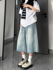 QIANCHANGNAAI | Slimming High Waist Light Blue Jeans
