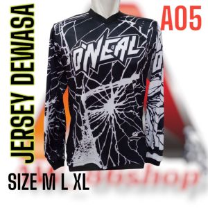 JERSEY TRAIL CROSS MTB MOTOR CROSS lengan panjang bisa sablon nama