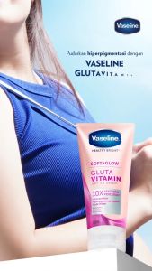 Perawatan Kulit Tubuh dengan Body Lotion Vaseline Healthy Bright