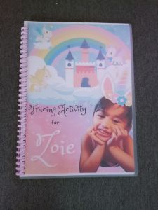 Tracing Actibity  Letters Numbers ABC notebook for kids girl boys